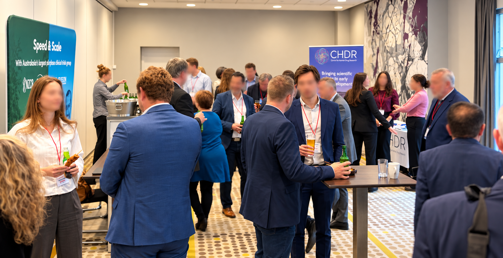 Attendees networking at the 2026 summit